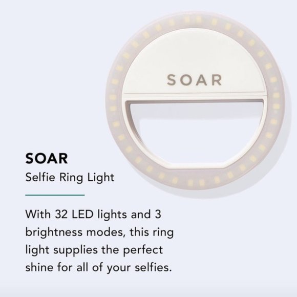 Soar Clip on Selfie Ring Light - Picture 9 of 14